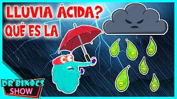 ¿Es ácida el agua de lluvia?
