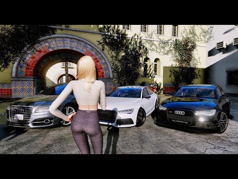 ► GTA 6 Graphics - ✪ M.V.G.A. | ? Audi RS6 RS7 S8 Gameplay ? Ultra Realistic Graphic ENB MOD GTA V