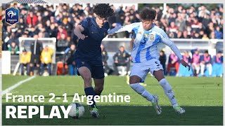 U16 : France - Argentine (2-1) en replay
