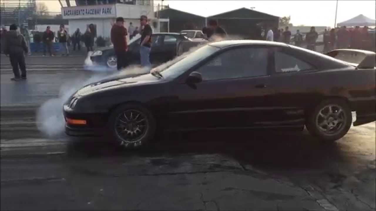 Integra Type R Stock K20 Dyno + 1/4 Mile - YouTube