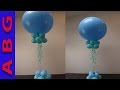 Balloon Decoration tutorial Easy DIY balloon Centerpiece using 3&#39; Balloons