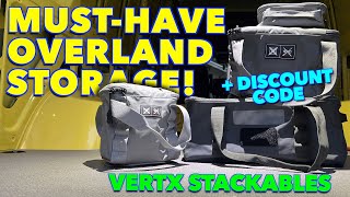 Must-Have Overland STORAGE! Vertx VTAC Stackable Bags + Discount Code!
