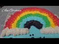 Радужный торт рецепт. Домашний торт/Home cake. Rainbow cake