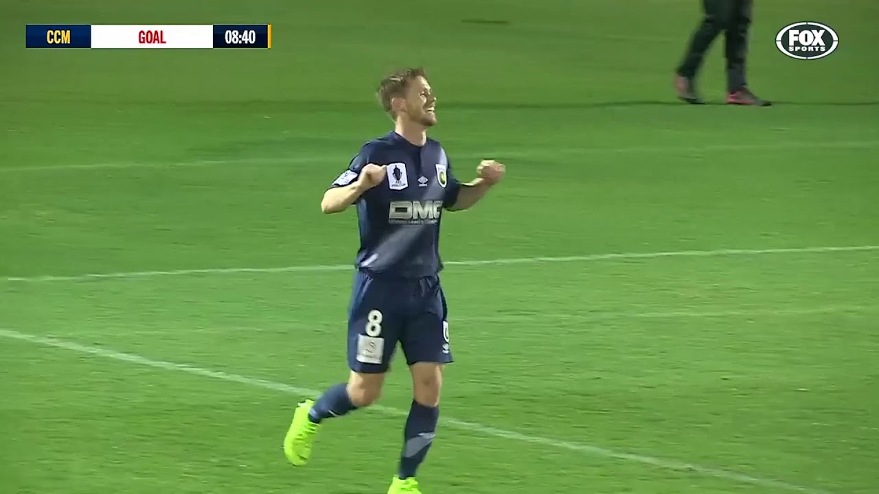football score FFA Cup 2019 Round of 32 Match Highlights: Maitland v Central Coast Mariners
