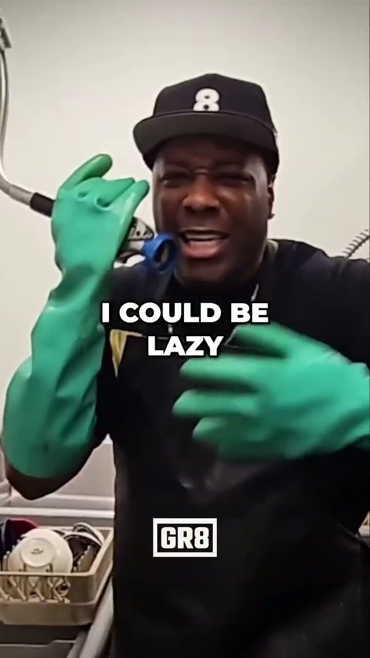 Dishwashing Motivation: Hustle, Grind, Shine! Witness incredible focus and determination! This video