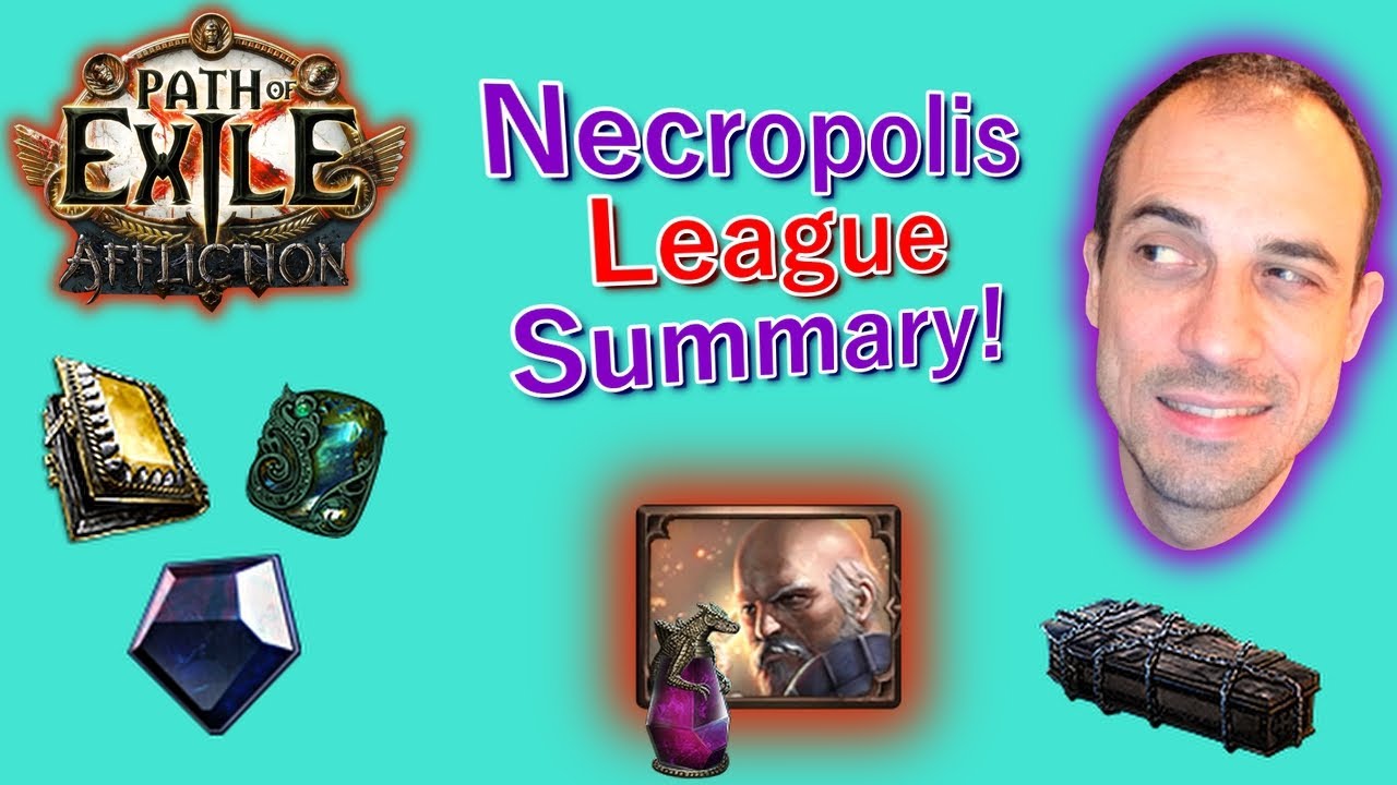 TC POE Necropolis League Hierophant Archmage Support Summary