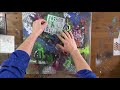 abstract painting made easy with acrylic. Abstrakt malen mit Acryl leicht gemacht. demo .30