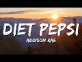 Addison Rae - Diet Pepsi (Lyrics)