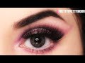 Beginners makeup using one eyeshadow  purple glitter  chandrika
