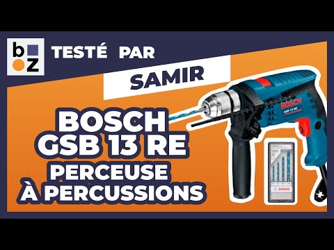 Perceuse à percussion GSB 13 RE BOSCH : Test et Avis