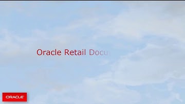 Retail Documentation–Retail Merchandising System: Invoking Batch from External 16.x