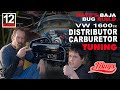 Jbugs  father  son  1972 baja bug  vw distributor  carburetor tuning