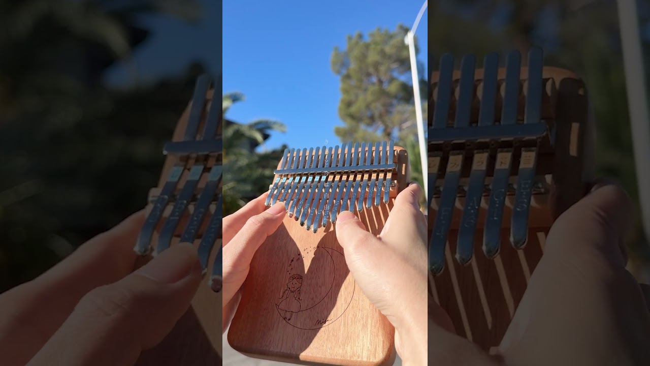 空も飛べるはず / スピッツ カリンバで弾いてみた【癒し】
