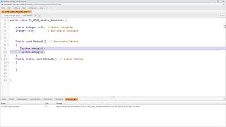 Salesforce Apex 24 | Apex Methods | Static | Non Static | Void | Non Void | Memory | @