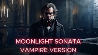 Video voorbeeld van "Moonlight Sonata, but it is dark and creepy"