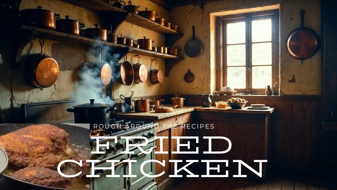 Fried Chicken KFC spices inspired-rice-Lima beans and corn-Dinner time!