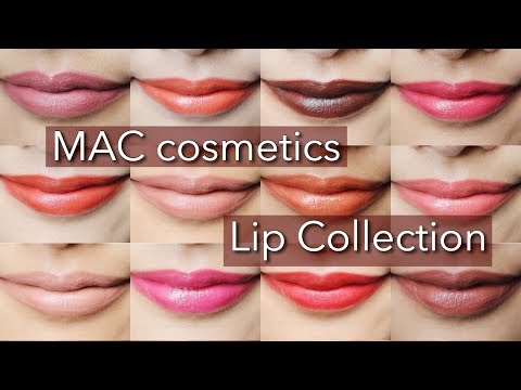 Mac リップ紹介 コスメ紹介 Mac Cosmetics Mac Lipsticks Youtube