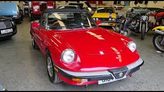 1990 ALFA ROMEO SPIDER | MATHEWSONS CLASSIC CARS | 9 & 10 JUNE 2023