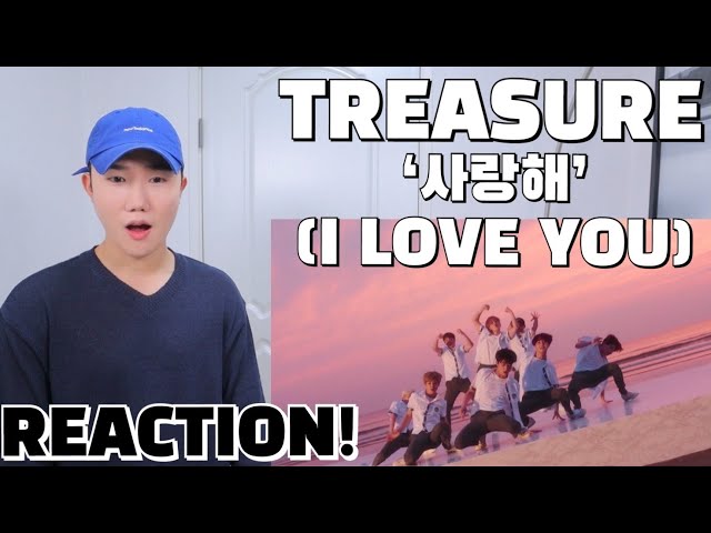 eng)TREASURE '사랑해(I LOVE YOU)' MV REACTION 뮤비리액션!  | KOREAN REACTION | 기다리고 기다리던 트레저의 컴백! class=