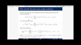 F. Al-Musalhi : Solving variable-coefficients fractional differential equations
