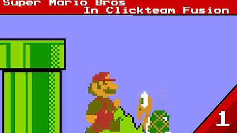 Clickteam Fusion 2.5 - Super Mario Bros Clone Fan Made (Work in Progress)