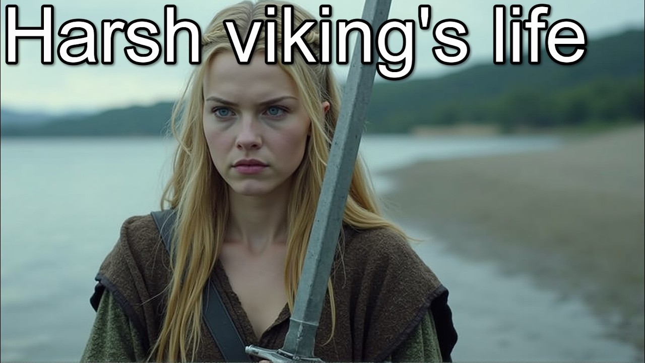 Beautiful historical viking blonde women  ep2 