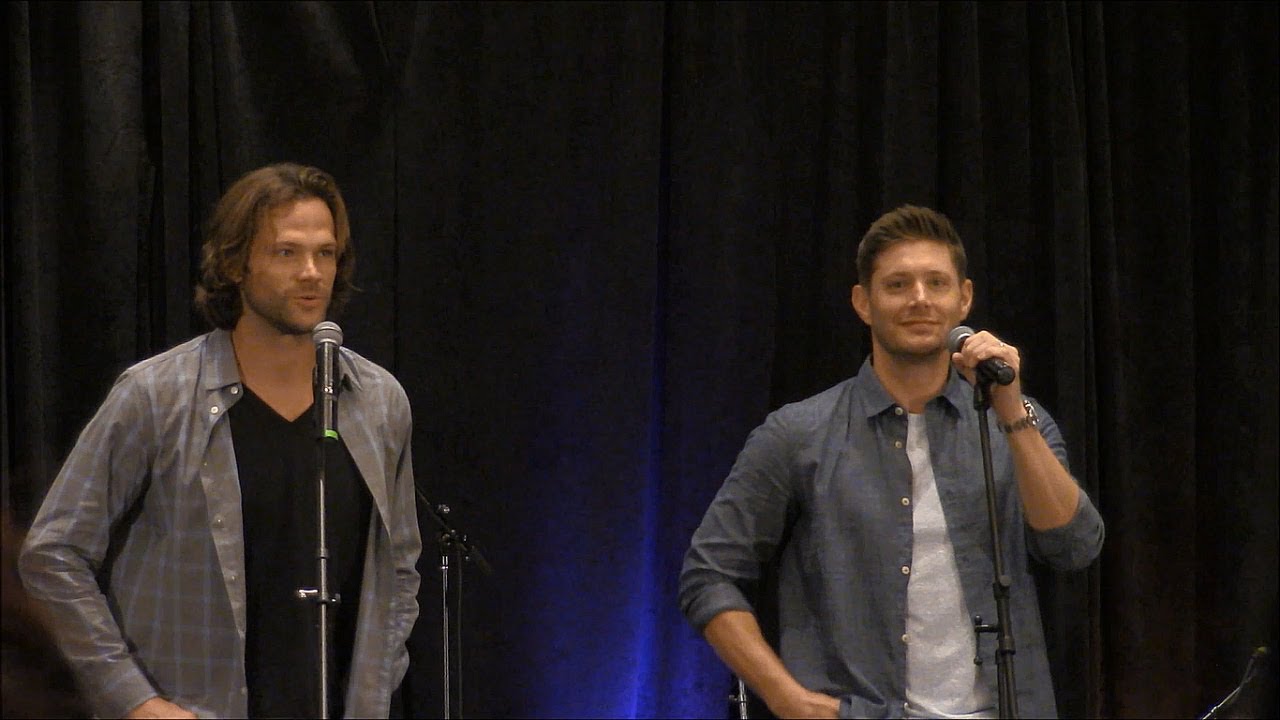 FULL GOLD Chicon Jensen Ackles and Jared Padalecki 2017  Supernatural
