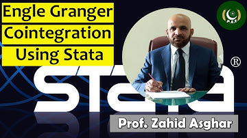 Engle Granger Cointegration using Stata (English) | Dr. Zahid Asghar | Pakistan Economic Forum