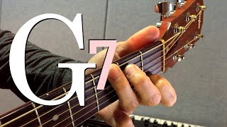 [하루10분 통기타] G7 코드 소리 & 모양 (초급) G7 chord guitar lesson - 기타솔져