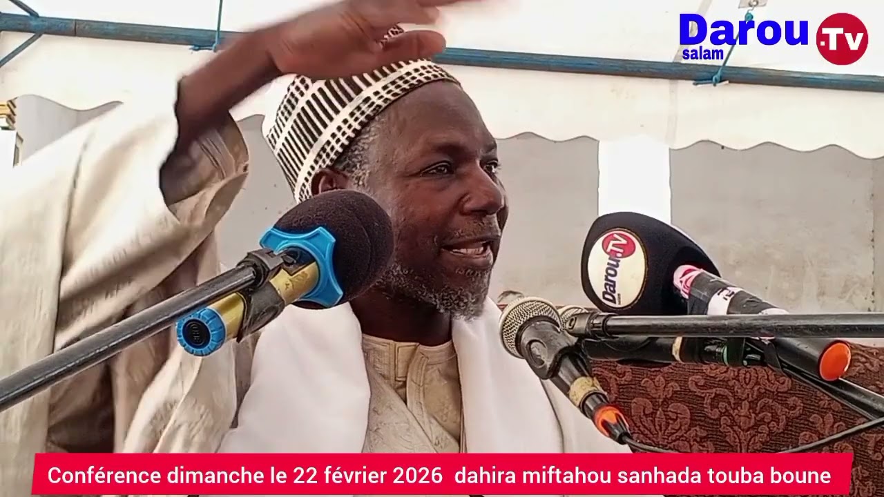 Conférence dimanche le 22 février 2026 dahira miftahou sanhada touba boune partie 3