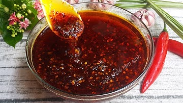 Cách làm Sa Tế ớt đơn giản rất ngon mà lại để được lâu