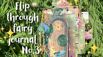 Junk journal ephemera ideas fairy journal #flipthroughfriday + make a cluster