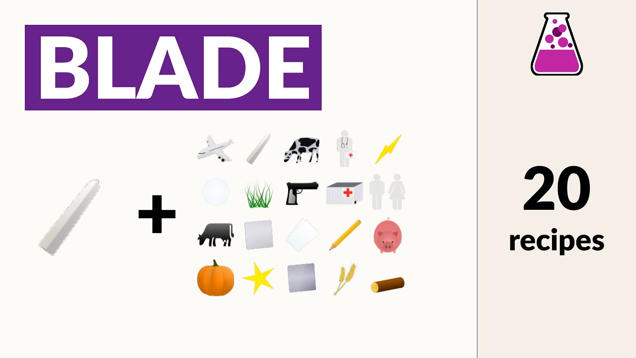 how to make blade in little alchemy