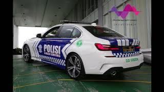 SUARA MOBIL POLISI 1 JAM