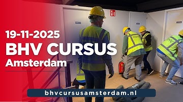 Aftermovie BHV Cursus Amsterdam 19-11-2025 | NedCert Experts