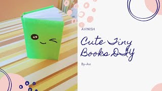 How-to-make Cute Tiny Books_(By-Avi)🦋🌠