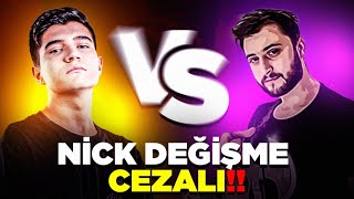 @BARBRpm İLE NICK DEĞİŞME CEZALI BÜYÜK VS!! | PUBG Mobile Youtuber 1vs1 Serisi