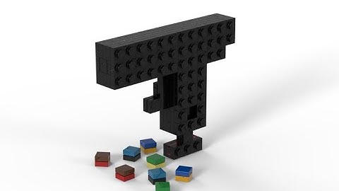 How To Build A Working Lego Gun Without Technic! (Collab w Max X)