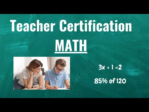 Teacher Certification Exam