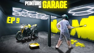 Je fais enfin la PEINTURE dans le garage MOTO : Épisode 9