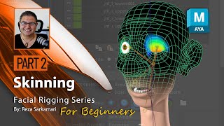 Maya Facial Rigging 02: Skinning