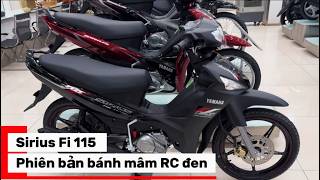 Yamaha Sirius 115cc Fi 2026 Đen Nhám| Bình Exciter