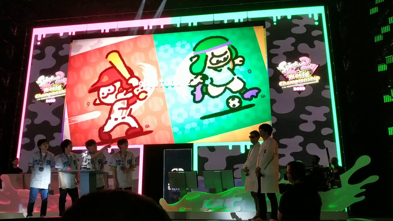 CROWD REACTION TO FINAL SPLATFEST: SPLATOCALYPSE (6/8/19 SPLATOON 2 WORLD CHAMPIONSHIP)