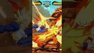 Goku shows his skill fighting with Vegeta 😱😱 #shorts #goku