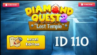 ID 110 Diamond Quest 2 Level Editor screenshot 3