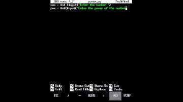 how to find power of the number using python #shorts #trending #youtubeshorts