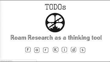Roam Research : TODOs