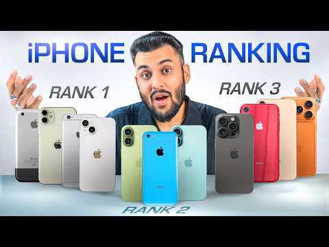 I Ranked EVERY iPhone EVER Launched !
