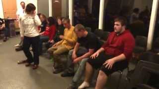 Fort Kent Project Graduation Hypnotist 2013 "Marko the Magician" Clip 3 of 4
