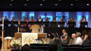Abiding Grace Lutheran Church Bell Choir Prelude for Easter 2018